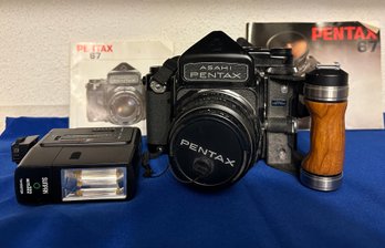 Lot 13 - Pentax Asahi 67 - 6x7 Film Camera SMC - Japan - Really Large!