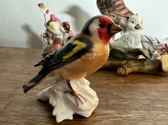 Lot 308SES - Birds! Collectible Porcelain Vintage Birds - Owl - Goebel Hummel - Schmid