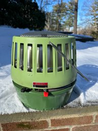 Lot 339 - Coleman Deluxe Avocado Green Portable Kerosene Camp Catalytic Heater - Adjustable Temp