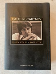 Lot 246 - First American Edition 1997 Hard Cover Book Paul McCartney Beatles 'many Years From Now' Barry Miles
