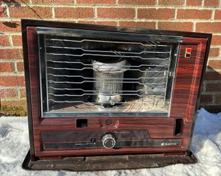 Lot 340 - Sanyo Brown Kerosene Portable Heater