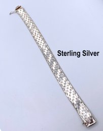 Lot 38 - Sterling Silver Bracelet - Italy