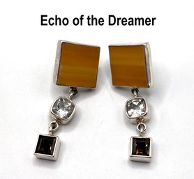 Lot 43 - Sterling Silver Echo Of The Dreamer Earrings