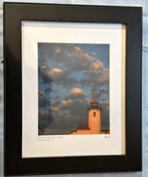 Lot 340 - Eastern Point Light At Sunset Lighthouse Photo - Gloucester, MA