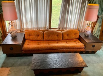 Lot 151- Craft Associates Mid Century Sofa - End Tables And Coffee Table