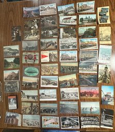 Lot 351 -1900s  Revere Beach, Massachusetts Swimmers - Postcards Amusement Park - Tape Cassette - Lot Of 52