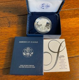 Lot 129- 2006 American Eagle One Ounce Proof Silver Bullion Coin