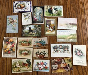 Lot 357 -  Early 1900s Of Easter Postcards - Calling Cards