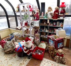 Lot 82 - Giant Christmas Holiday Lot - Whole Roomful