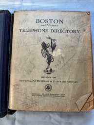 Lot 376-  1944 New England Telephone & Telegraph Co. Phone Directory - Advertising