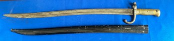 SES Lot 2 - French Model 1866 1800s Chassepot Bayonet And Scabbard Blade