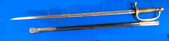 SES Lot 4 - Confederate Antique 1800s Boyle & Gauble Musician Sword - Measures 36'