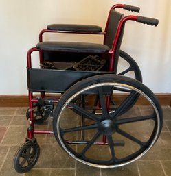 Lot 59- Wheelchair (unsure Of Max Weight) - Needs Cleaning