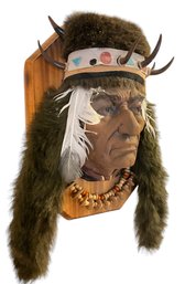 Lot 119SES- Native American Indian Warrior Chief Wall Bust