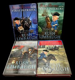 Lot 123SES- Rush Revere Limbaugh Patriot Founding Fathers Kids Books Lot Of 4