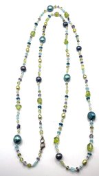 Lot 74 - Authentic Multi Color Pearl & Bead Necklace