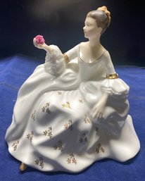 Lot 81 - MY LOVE - Stunning Mid Century 1965 - Royal Doulton England - Porcelain Figurine HN 2339