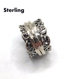 Lot 80 - Sterling Silver Israel Ring - Size 7