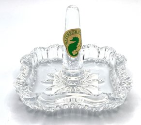 Lot 50: Waterford Crystal Heritage Ring Holder Dish Made In Slovenia