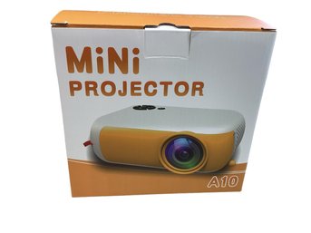 Lot 73RR New In Sealed Box Mini Projector A10 Multi Function Interface Compatible Devices
