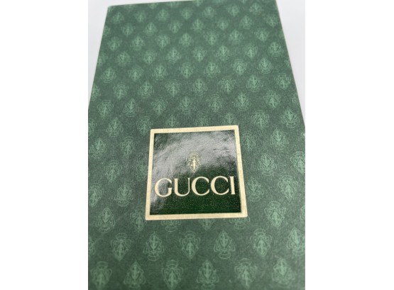Lot 89- Vintage Authentic Gucci  - Made In Italy Keychain In Box