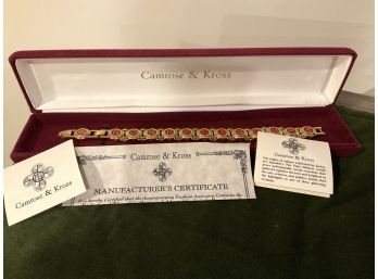 Lot 31- New In Box Camrose & Cross Nonrelinques Bracelet Jacqueline Kennedy Collection