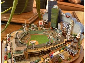 Danbury Mint Collectible Opening Day At Fenway Park Boston Red Sox