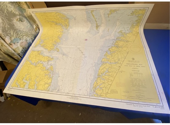 Lot 307 - Vintage Maps - Nautical, Map, Pilot Chart Lot - Cape Cod - Sailboat Framed Photo - Schooner Prints