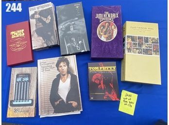 Lot 244 -Lot Of CD BOX SETS Bruce Springsteen, BB King, Jimi Hendrix, Fleetwood Mac, Tom Petty