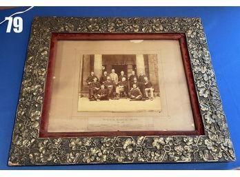 Lot 79 - Antique Photo - Rotunda Hospital Group July 1886 Framed 25x21