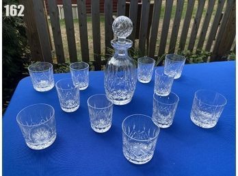 Lot 162 - Signed Waterford Glasses & 11' Decanter, Tumblers, Juice