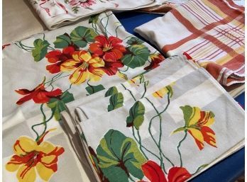 Lot 36 - Vintage Linen Tablecloth Lot - Nice Condition!