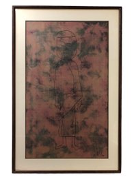 Figurative Expressionist Color Lithograph By Paul Klee - #S12-F