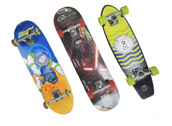 Skateboard Lot - Kryptonics, Buzz Lightyear, Star Wars - #LR2