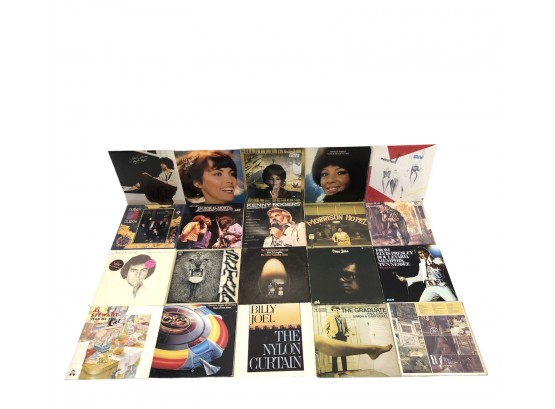 Lot Of 20 LP Records - Duran Duran, Elvis Presley, Morrison Hotel, Kenny Rogers, Elton John & More - #RR2-8