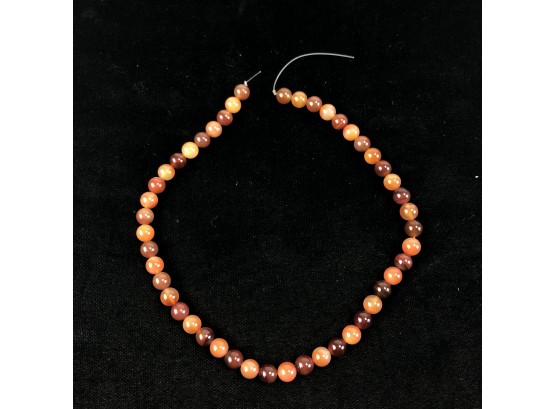 Beaded Agate Necklace