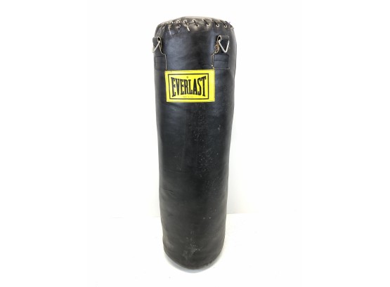 Everlast Punching Bag, From Training Camp Of Former Professional Boxer Lenox Lewis - #R3
