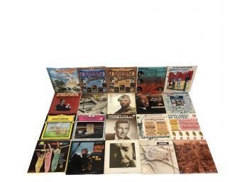 Lot Of 20 LP Records - Dixieland Jubilee, Chicago, Roger Miller, Earl Grant, Hoagy Carmichael & More - #RR2-27