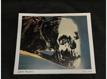 Andy Warhol, Skull 1976 Print - #S6-R3