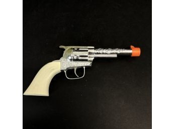 Vintage Toy Cap Gun With Orange Safety Plug - Not A Real Gun - #B