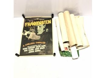 Vintage Movie Posters - Frankenstein, Dracula, King Kong, Mae West, Laurel & Hardy & More - #S4