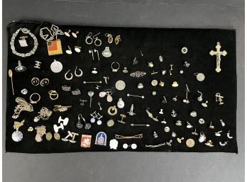 Large Costume Jewelry Lot With Plastic Cases - #B