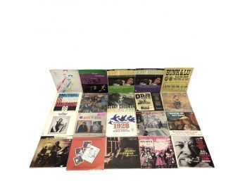 Lot Of 20 LP Jazz Records - Rusty Warren, Kids Ory's, Bunk & Lu, Benny Goodman & More - #RR2-10
