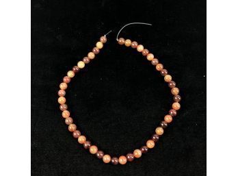 Beaded Agate Necklace