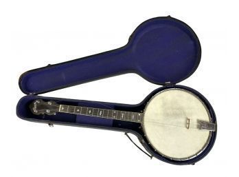 Signed Jos B. Rogers Jr  Banjo By The Bacon Banjo Co. With Case - #AR2