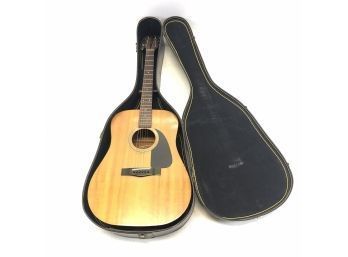 Fender Model Gemini II Acoustic Guitar With Case - #AR2