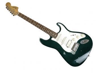 Squier Strat By Fender Affinity Series Electric Guitar, Green - WORKS - #AR2