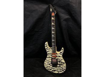 GTX 33 Electric Guitar, Zebra Stripe, Part Or Repair - #AR1