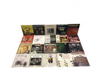 Lot Of 20 LP Records - Benny Goodman, Teddy Buckner, Jimmie Rivers, Jerry Murphy & More - #RR2-20