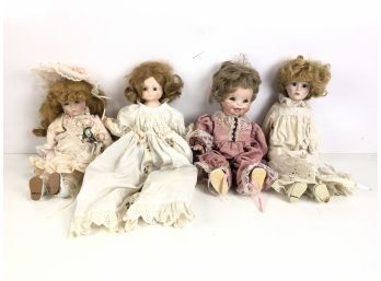 Porcelain Doll Lot, Signed And/or Numbered - #S6-R5